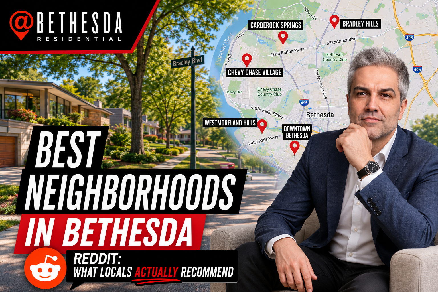Best Neighborhoods in Bethesda Reddit: What Locals Actually Recommend