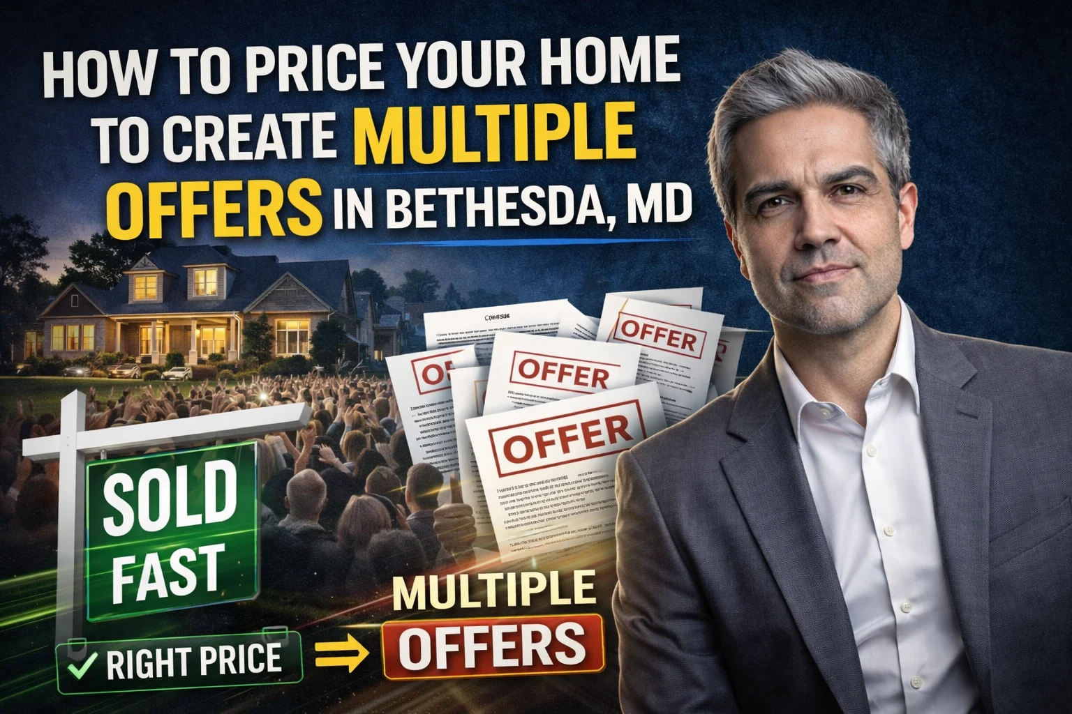 How to Price Your Home to Create Multiple Offers in Bethesda, MD