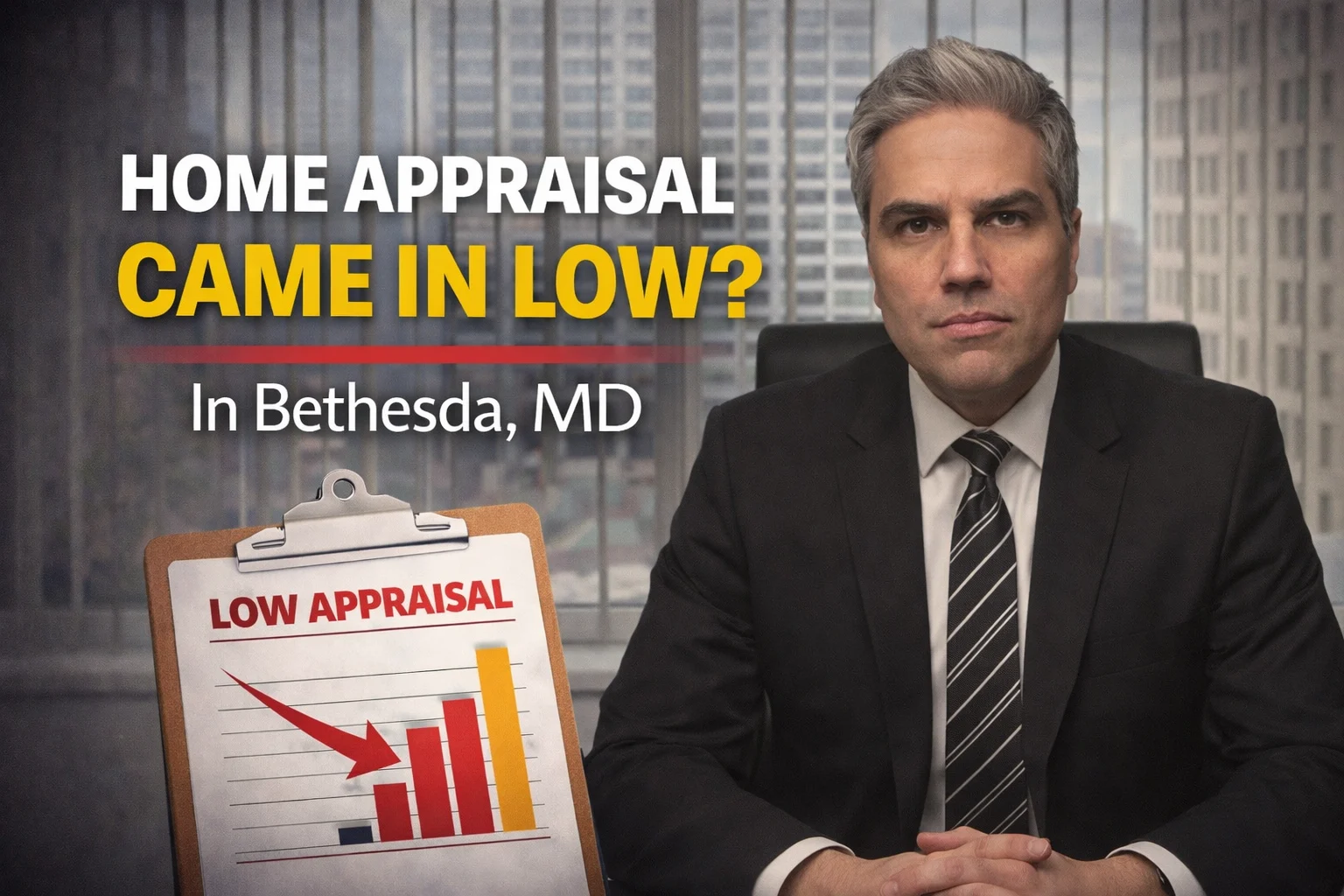 What Happens If Your Home Appraisal Comes in Low in Bethesda, MD?