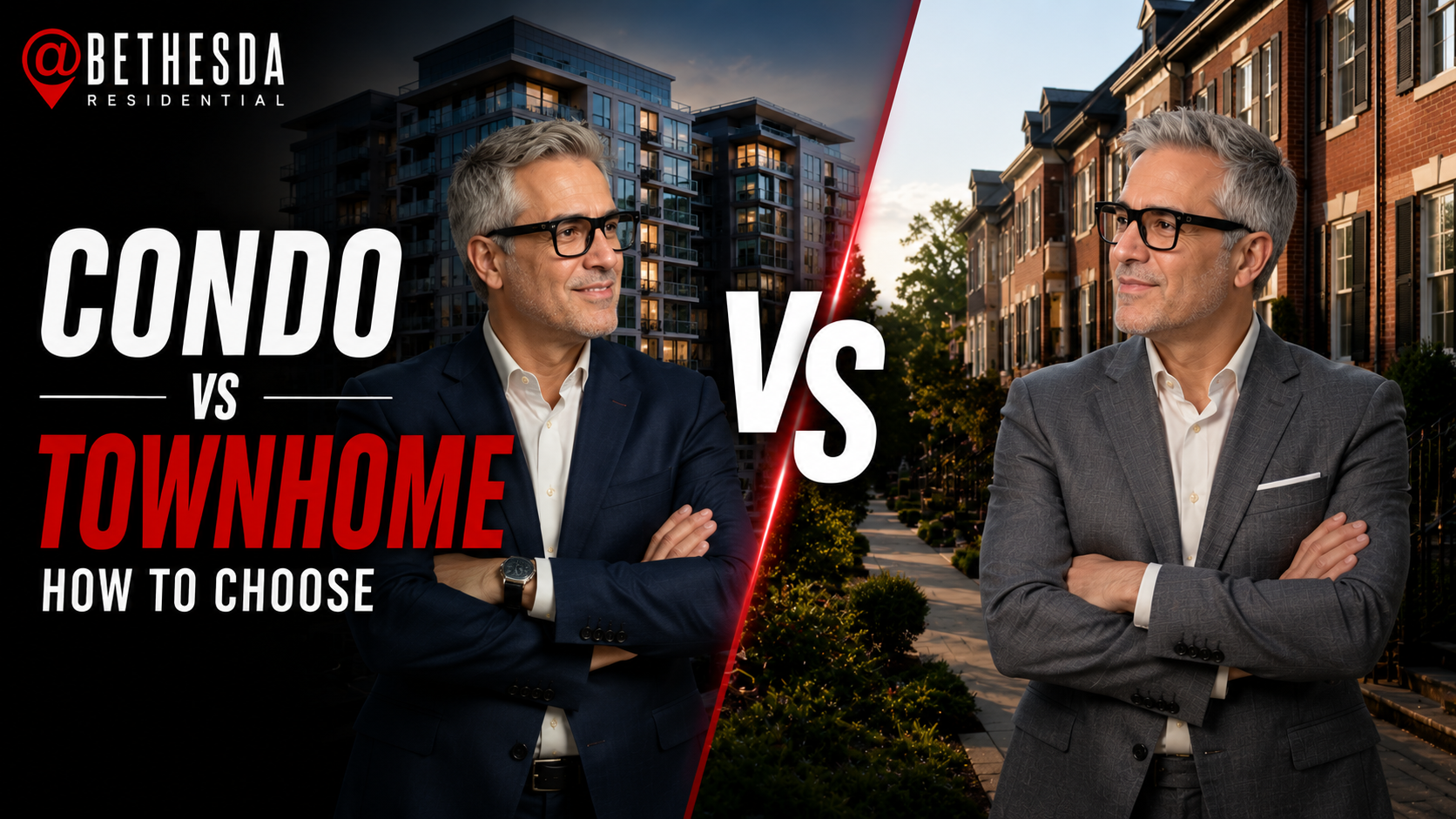 Condo vs Townhome in Bethesda, MD: How to Choose