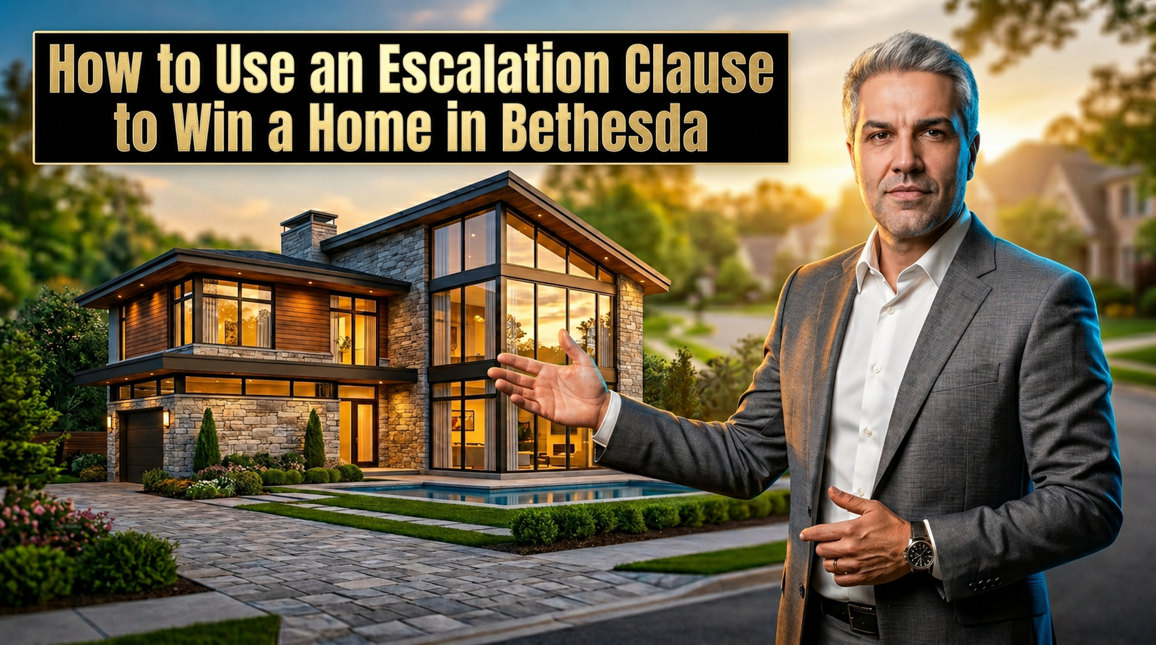 How to Use an Escalation Clause to Win a Home in Bethesda