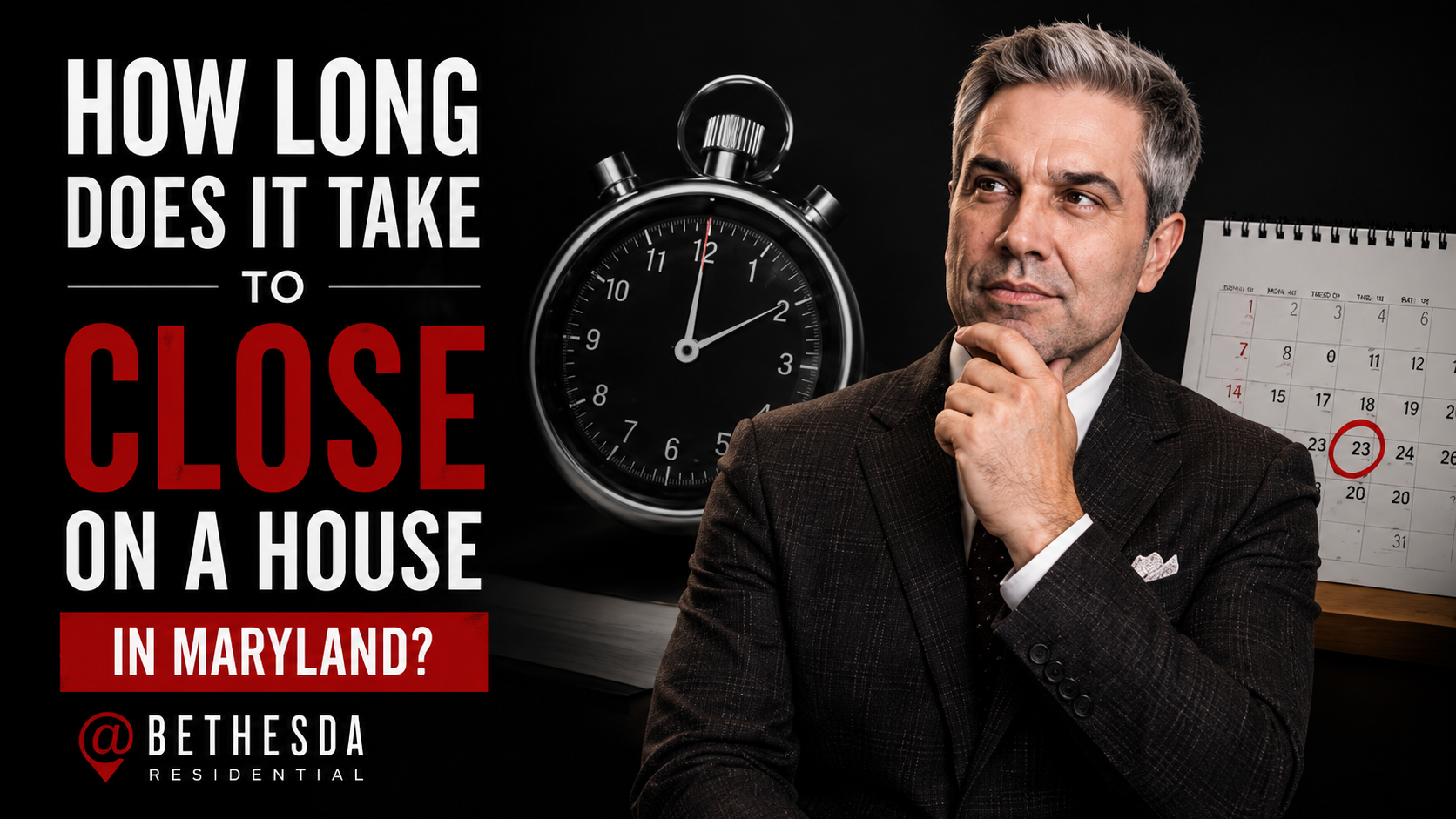 How Long Does It Take to Close on a House in Maryland?