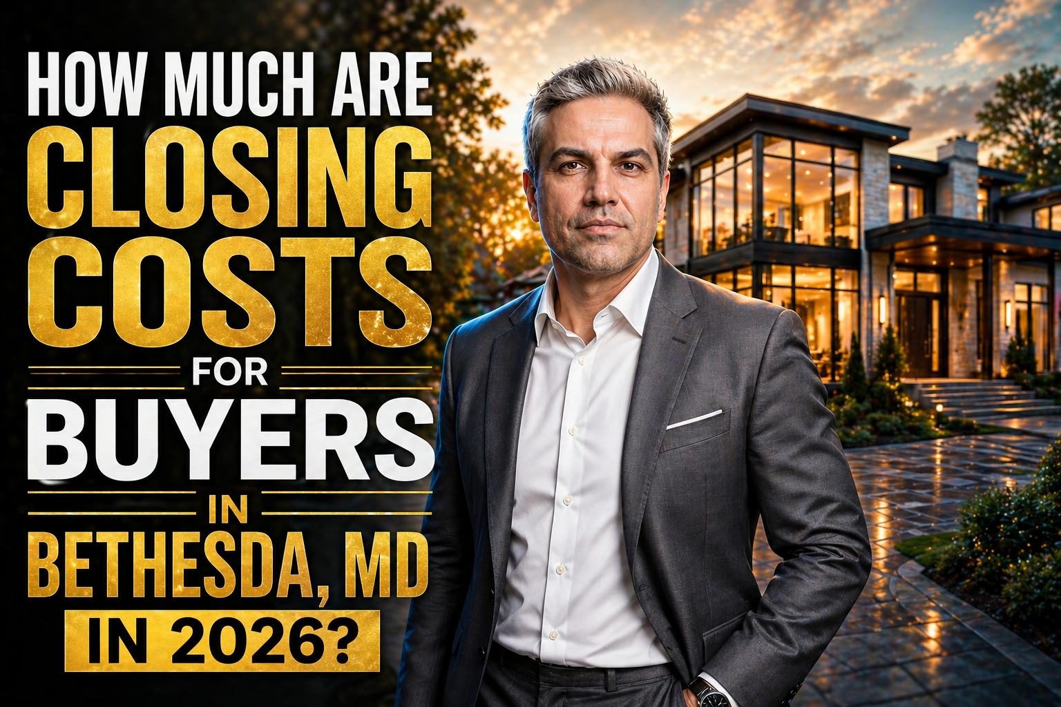 How Much Are Closing Costs for Buyers in Bethesda, MD in 2026?