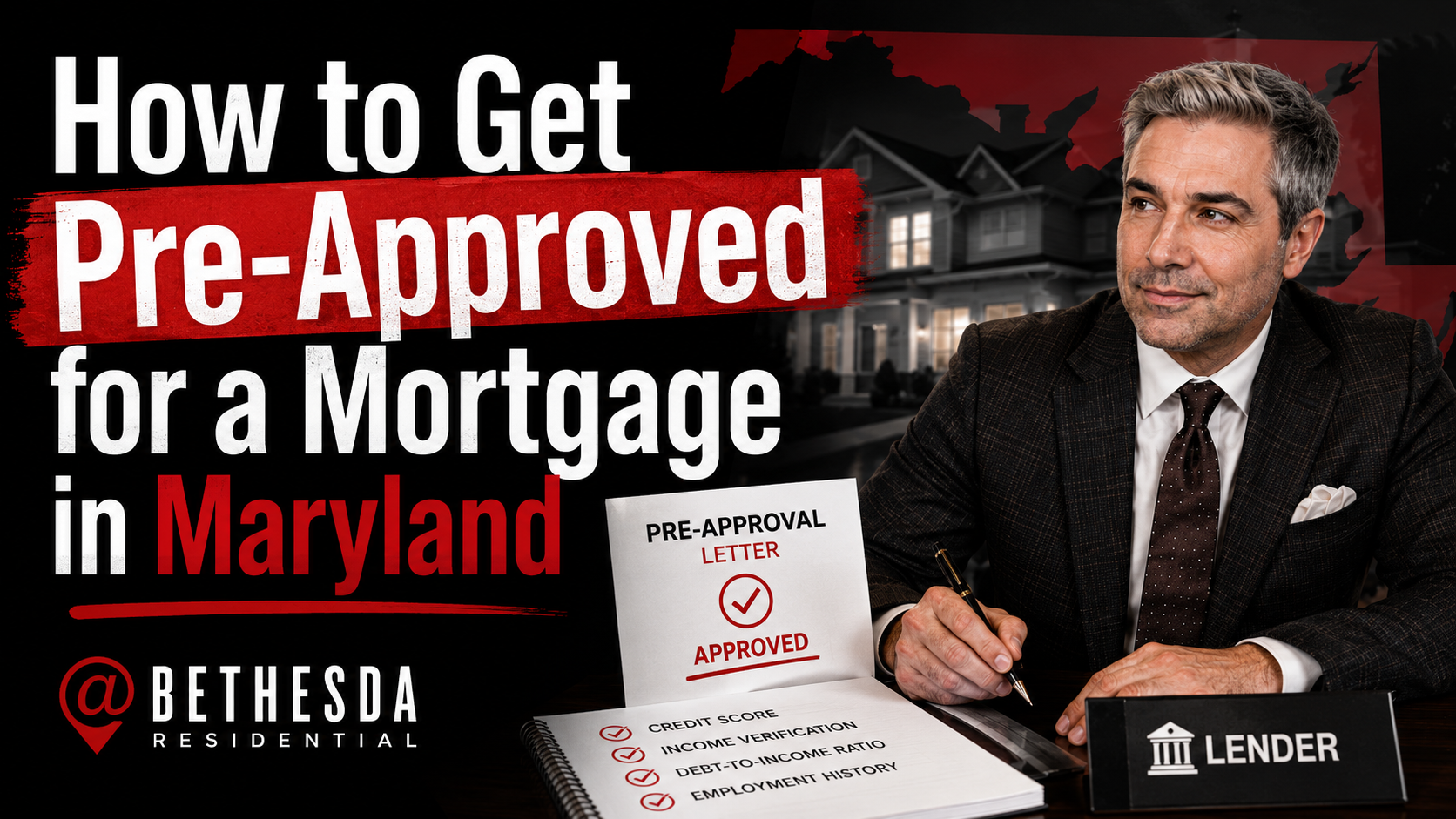 How to Get Pre-Approved for a Mortgage in Maryland