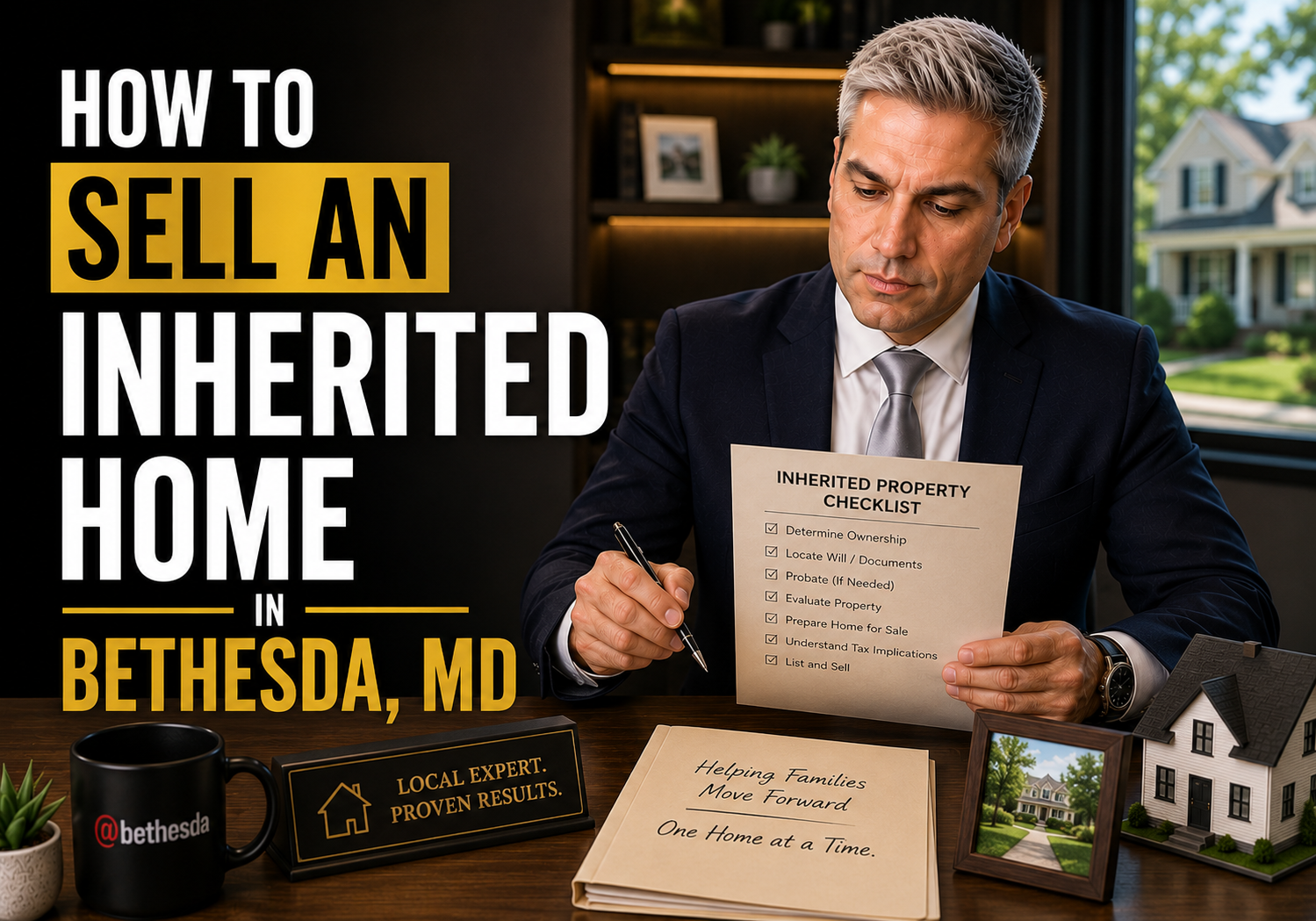 How to Sell an Inherited Home in Bethesda, MD