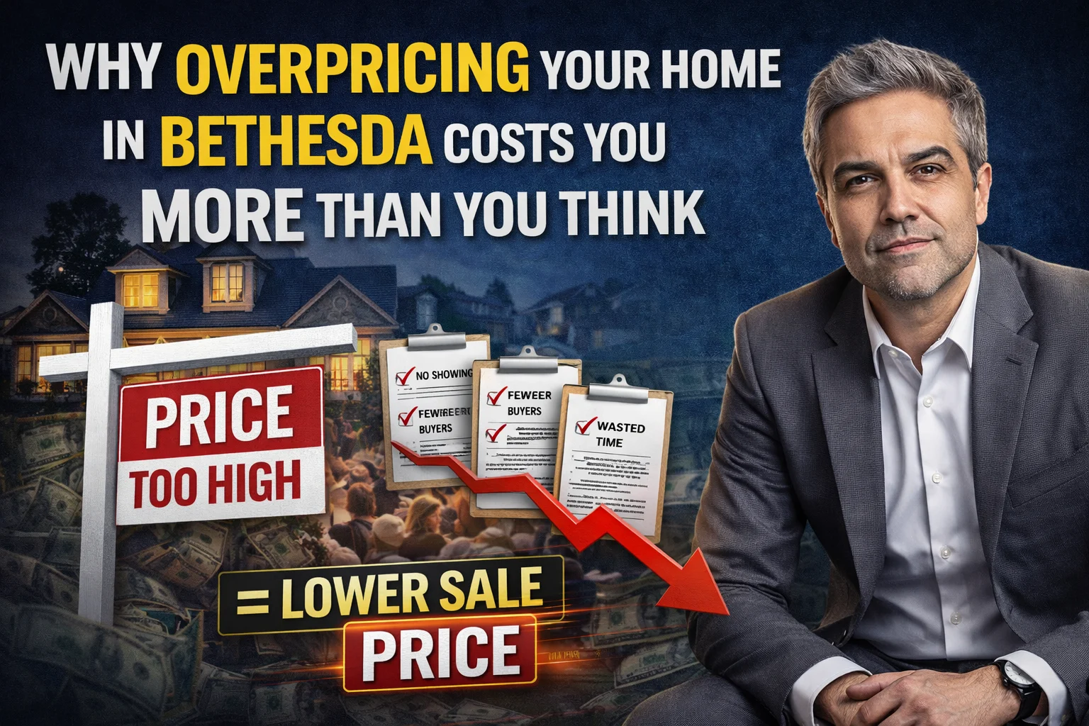 Why Overpricing Your Home in Bethesda Costs You More Than You Think