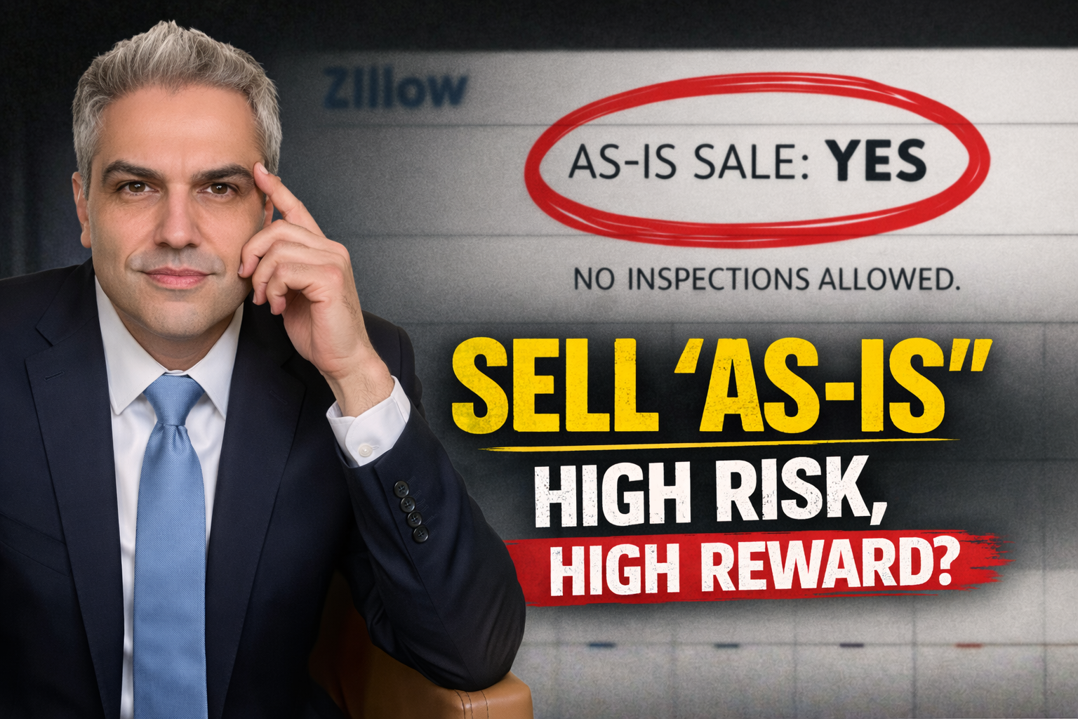 Can I sell my home “as-is” in Bethesda, MD? Pey Behin explains the real tradeoffs