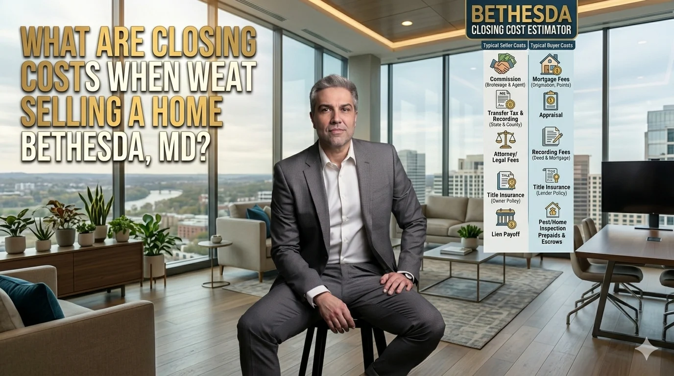 What Are Closing Costs When Selling a Home in Bethesda, MD?
