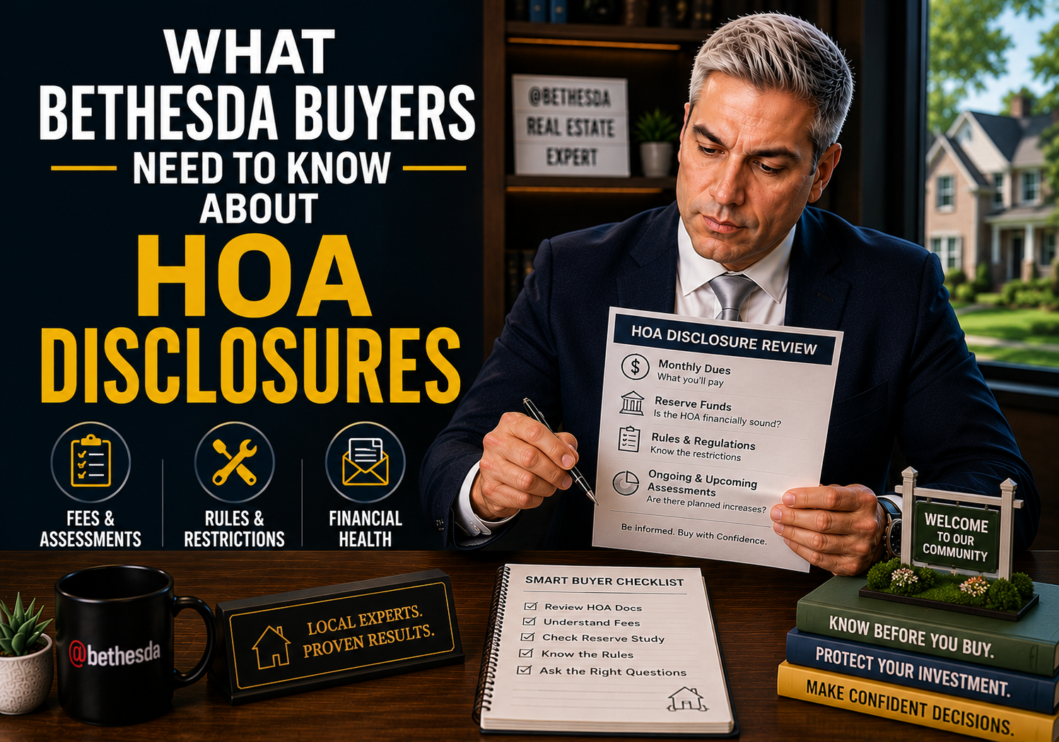 What Bethesda Buyers Need to Know About HOA Disclosures