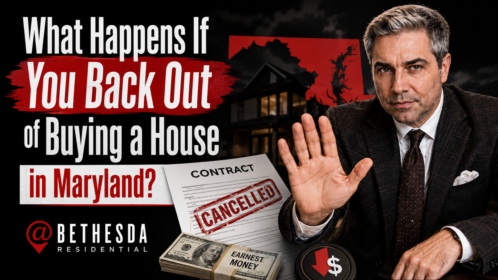 What Happens If You Back Out of Buying a House in Maryland?