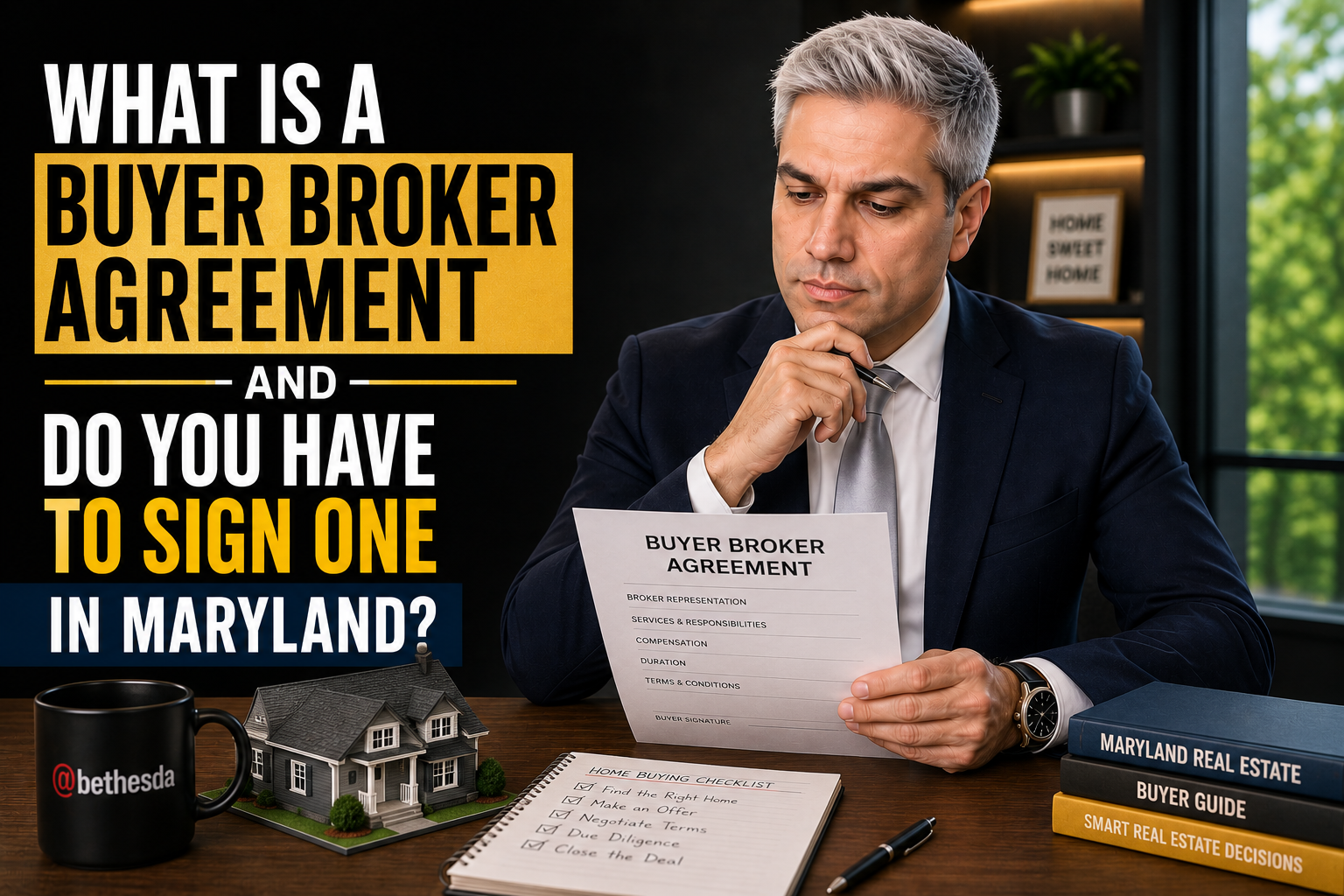 What Is a Buyer Broker Agreement — And Do You Have to Sign One in Maryland?