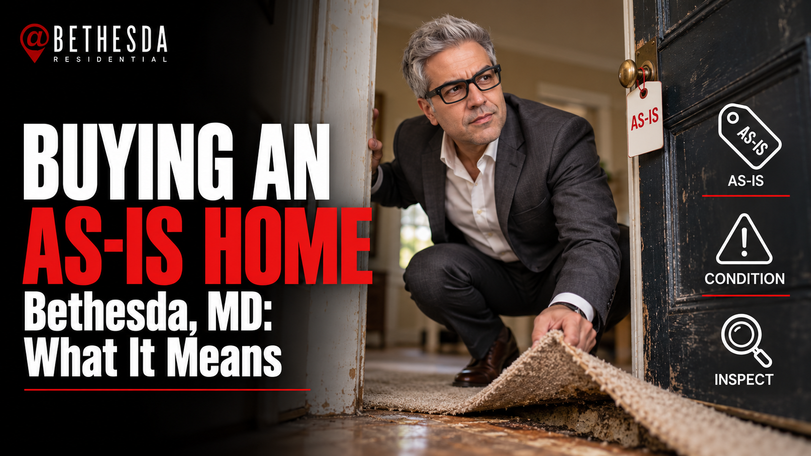 Buying an As-Is Home in Bethesda, MD: What It Means